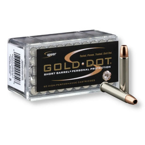 Speer Gold Dot Personal Protection Short Barrel 22 WMR 22 Mag 40gr HP 50/box Speer Gold Dot Personal Protection Short Barrel 22 WMR 22 Mag 40gr HP 50/box
