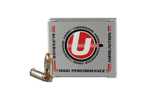 Underwood 9mm Luger Xtreme Defender 68gr Solid Monolithic Self Defense Ammo 1700 FPS 20/box