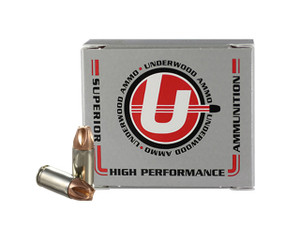 Underwood 9mm Luger Xtreme Defender 68gr +P Solid Monolithic Self Defense Ammo 1800 FPS 20/box Underwood 9mm Luger Xtreme Defender 68gr +P Solid Monolithic Self Defense Ammo 1800 FPS 20/box
