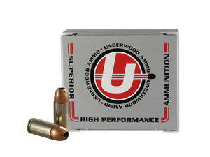 Underwood Ammo 9mm 115gr +P+ JHP 1400 FPS 20/Box Underwood Ammo 9mm 115gr +P+ JHP 1400 FPS 20/Box