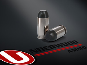 Underwood Ammo 45 ACP +P 255gr Flat Nose Black Cherry Coated Hard Cast 925 FPS 20/Box