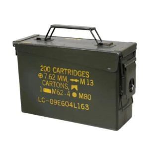 30 Cal Metal Ammo Can