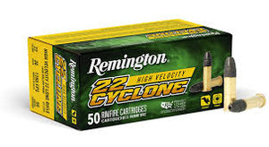 Remington Cyclone Ammo 22 LR 36gr Lead Hollow Point 1280 FPS 50/Box