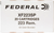 Federal Ammo 223 Rem 62gr Tactical Bonded Soft Point 3050 FPS 20/box [25 Boxes] 500 Rounds Free Shipping