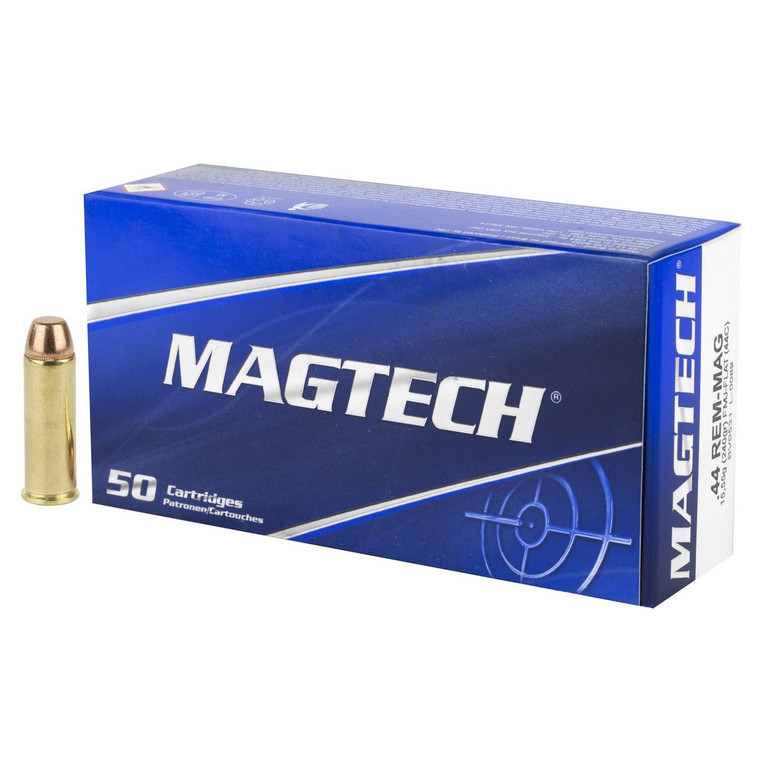 Magtech Ammo 44 Rem Mag 240gr FMJ 1617 FPS 50/Box