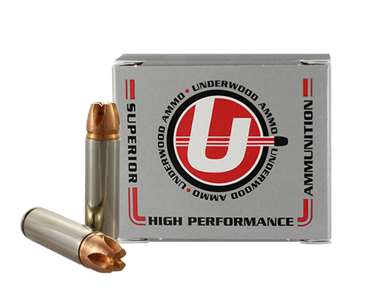 Underwood Ammo 500 Auto Max Xtreme Penetrator 420gr 1800 FPS 20/Box Underwood Ammo 500 Auto Max Xtreme Penetrator 420gr 1800 FPS 20/Box