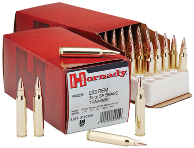 Hornady Ammo 223 Rem 55gr Spire Point Soft Point 3240 FPS 50/box [10 Boxes] 500 Rounds Free Shipping