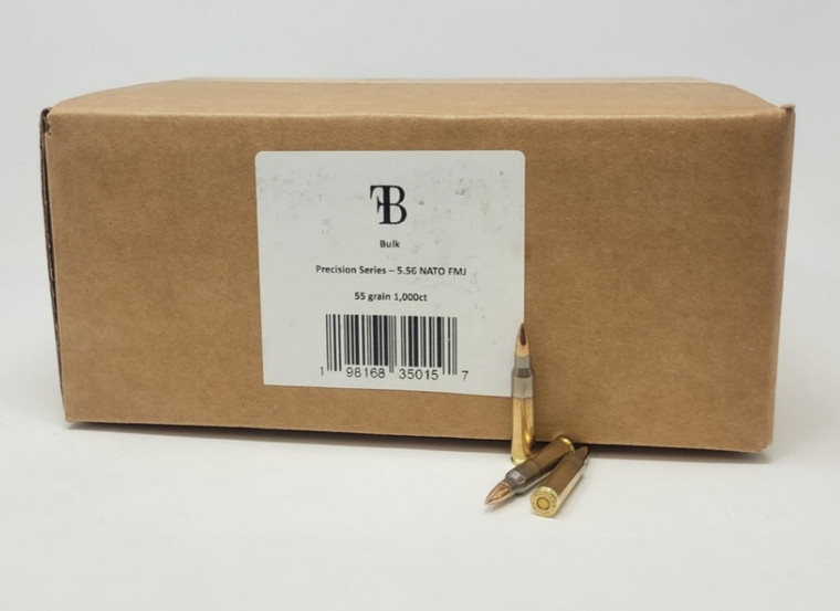 First Breach Ammo 5.56 Nato 55gr M193 3250 FPS Made In The USA 1000/Case Free Shipping
