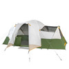 Slumberjack Riverbend 10 Person Hybrid Dome Tent, partial fly, door open