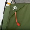 Close up of Slumberjack Riverbend 10 Person Hybrid Dome Tent, showing e-port