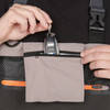 Detail of inner pocket to protect keys or phone