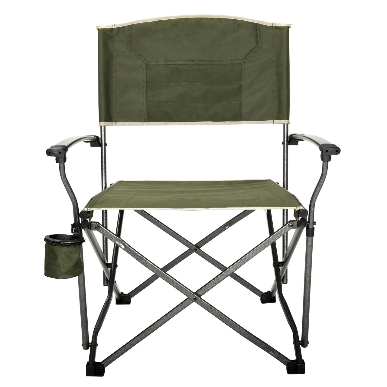Ozark Trail Camping Director Fishing Chair, Blue, Adult - sporting