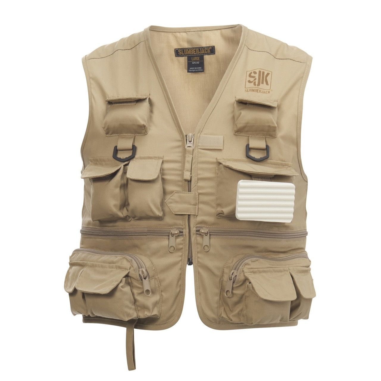 SJK Youth Lure 26 Pocket Fishing Vest, Size XL