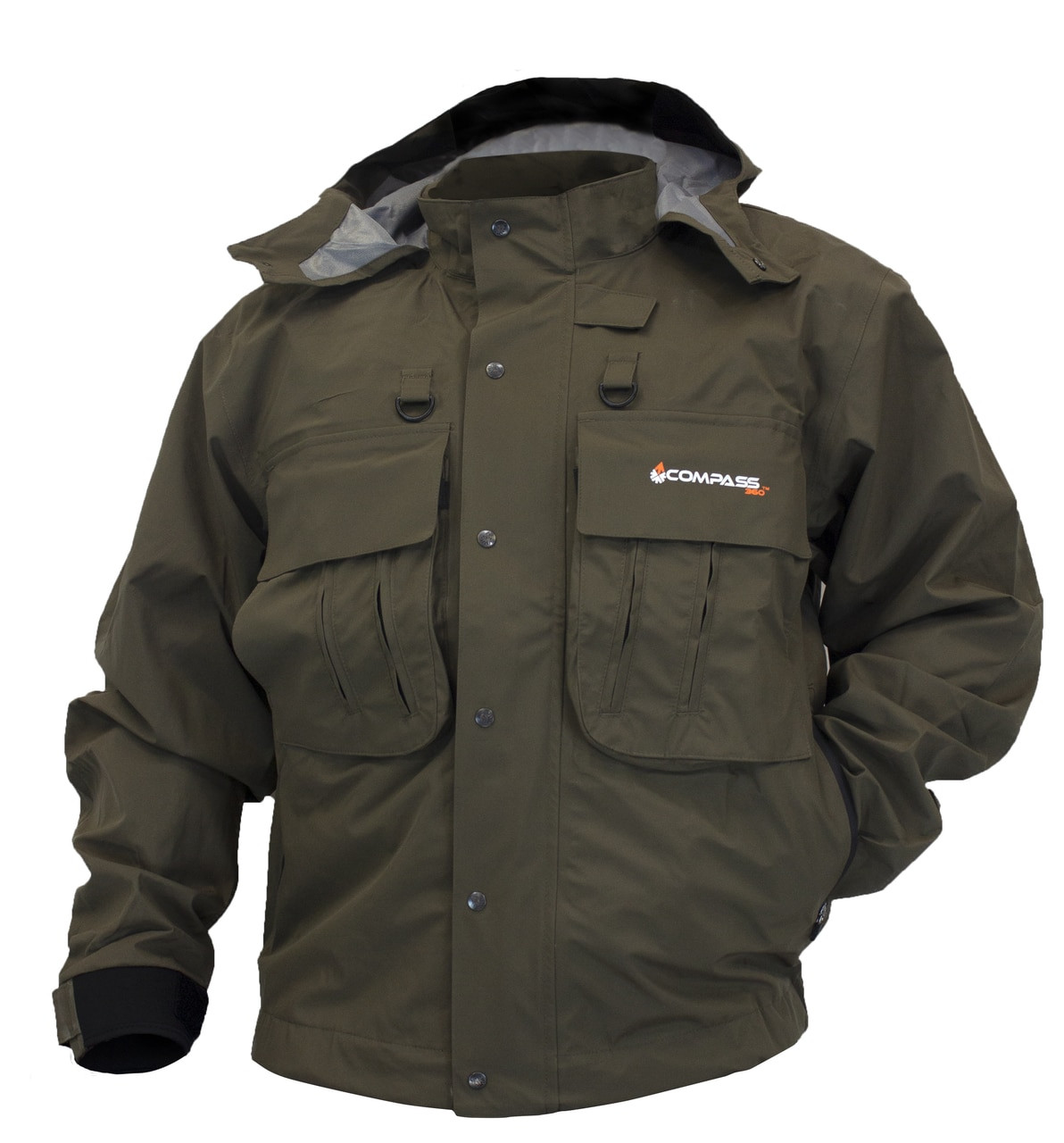 Compass 360 Hell's Gates Wading Jacket - Stone - Medium