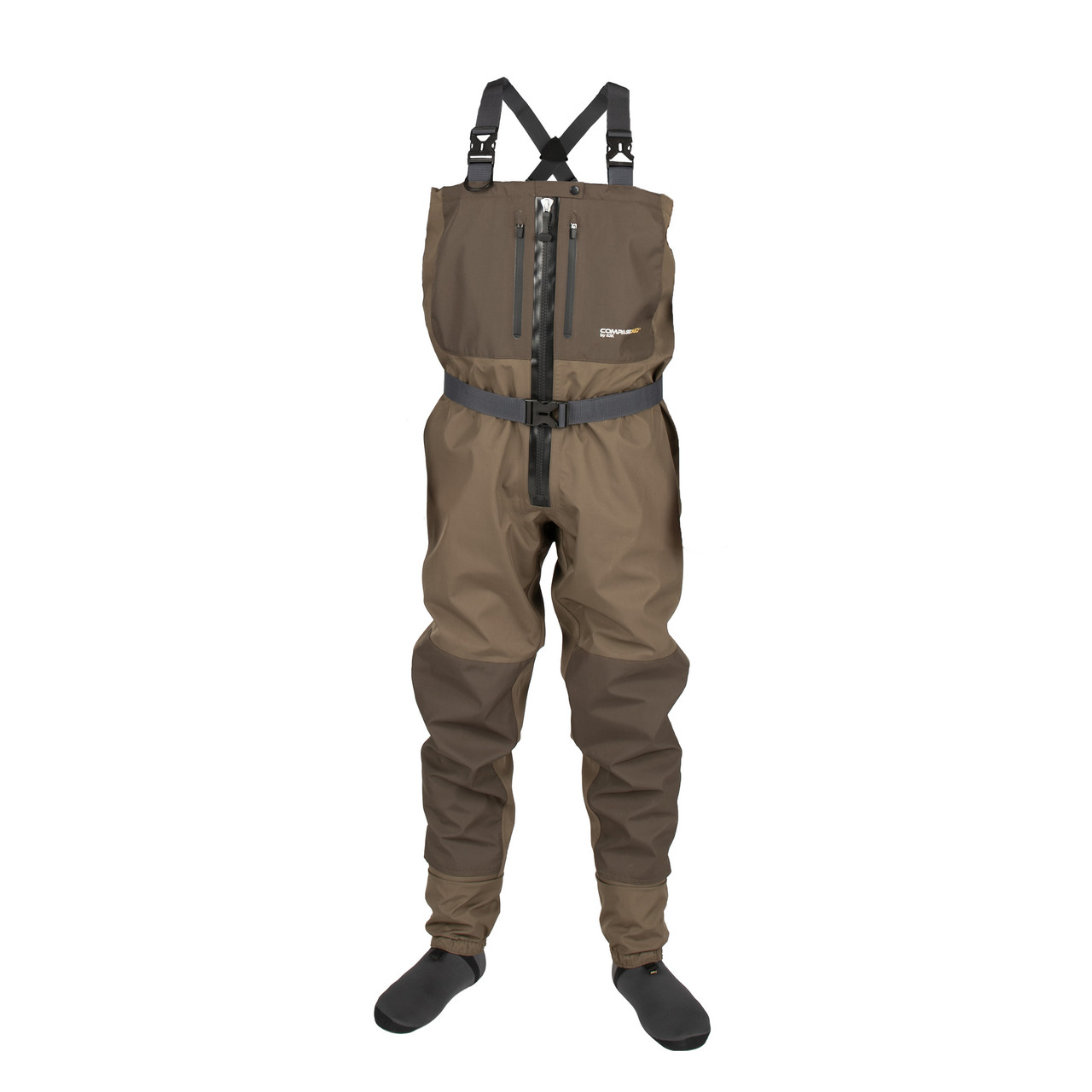 Chest Fishing Waders with Cleated Sole for sale