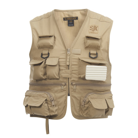 Stone Creek KidftS Fishing Vest Light Tan Medium SCKVM