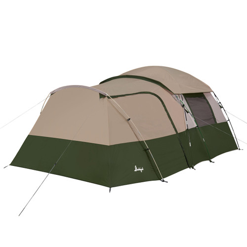 Slumberjack Spruce Creek 6 Person Dome Tent with door closed