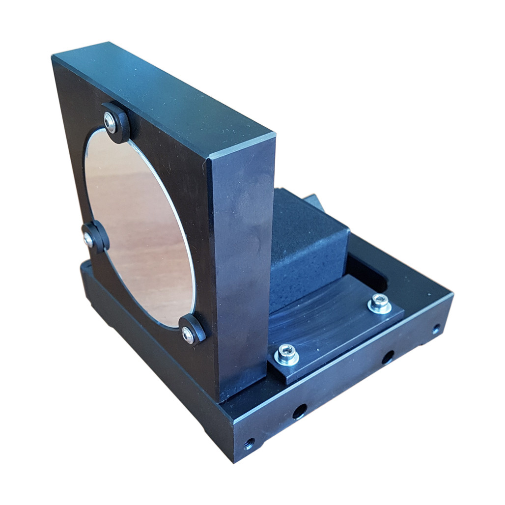 Large glass reflector with On/Off magnetic base