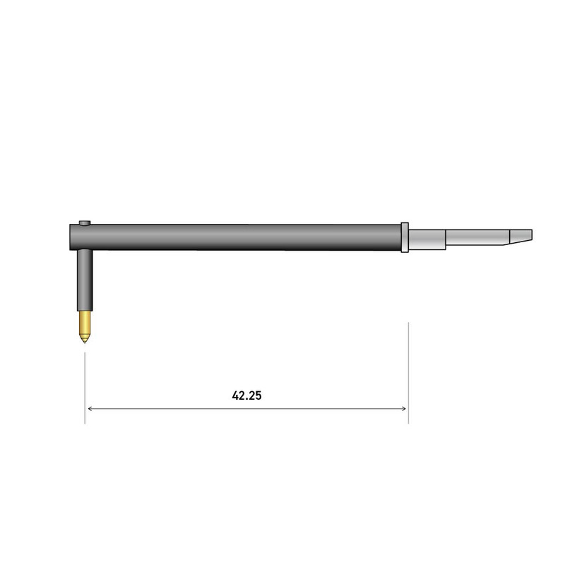 60mm 90° 2um リセス PGI スタイラス