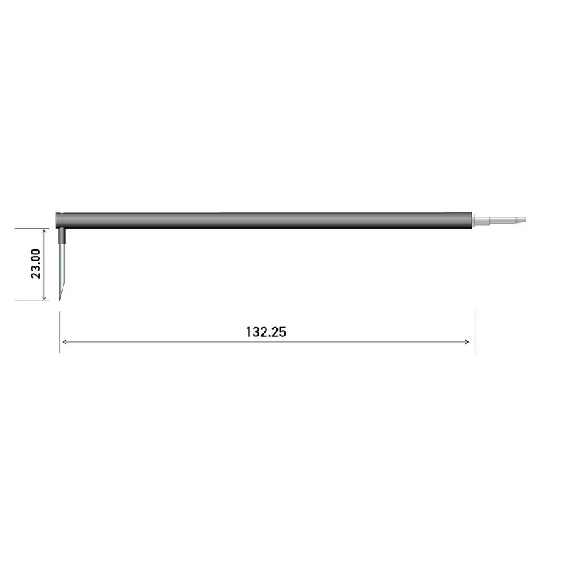 150mm 15° 20um チップ PGI スタイラス