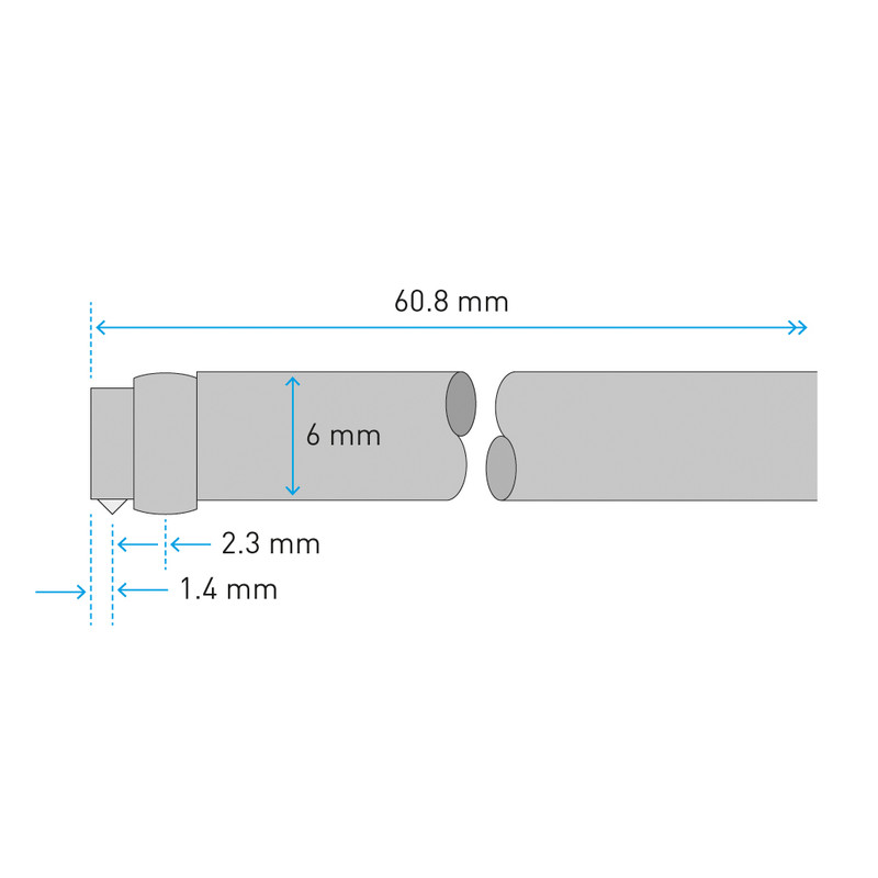 S-100・標準ピックアップ、先端径10µm