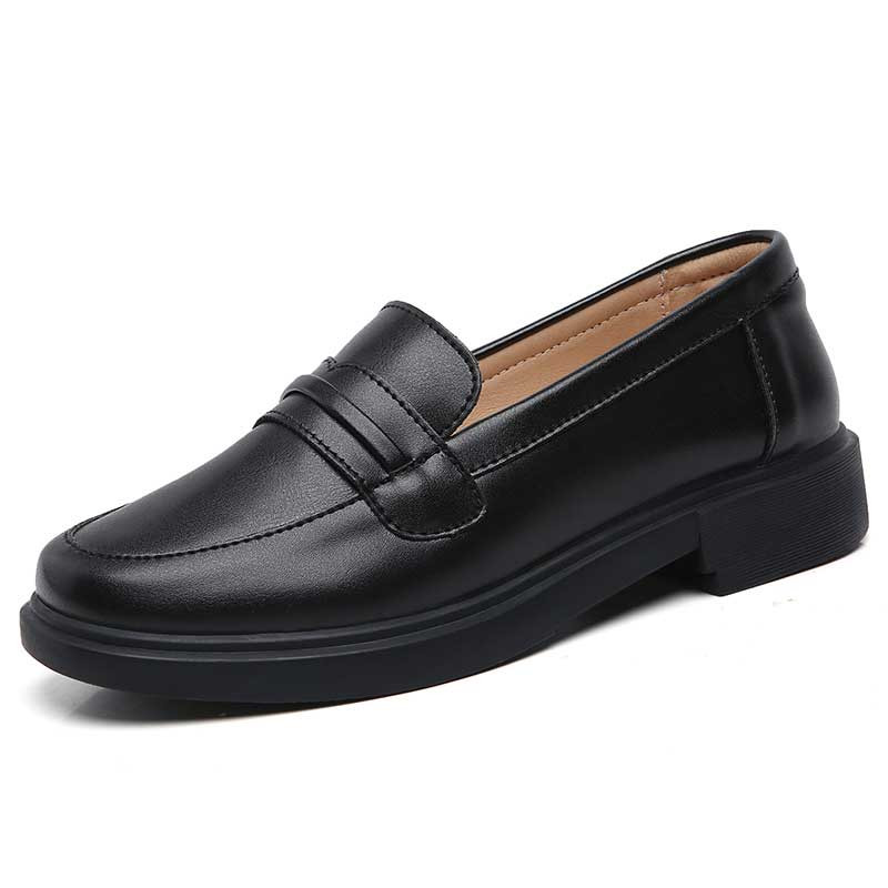 women black penny loafers
