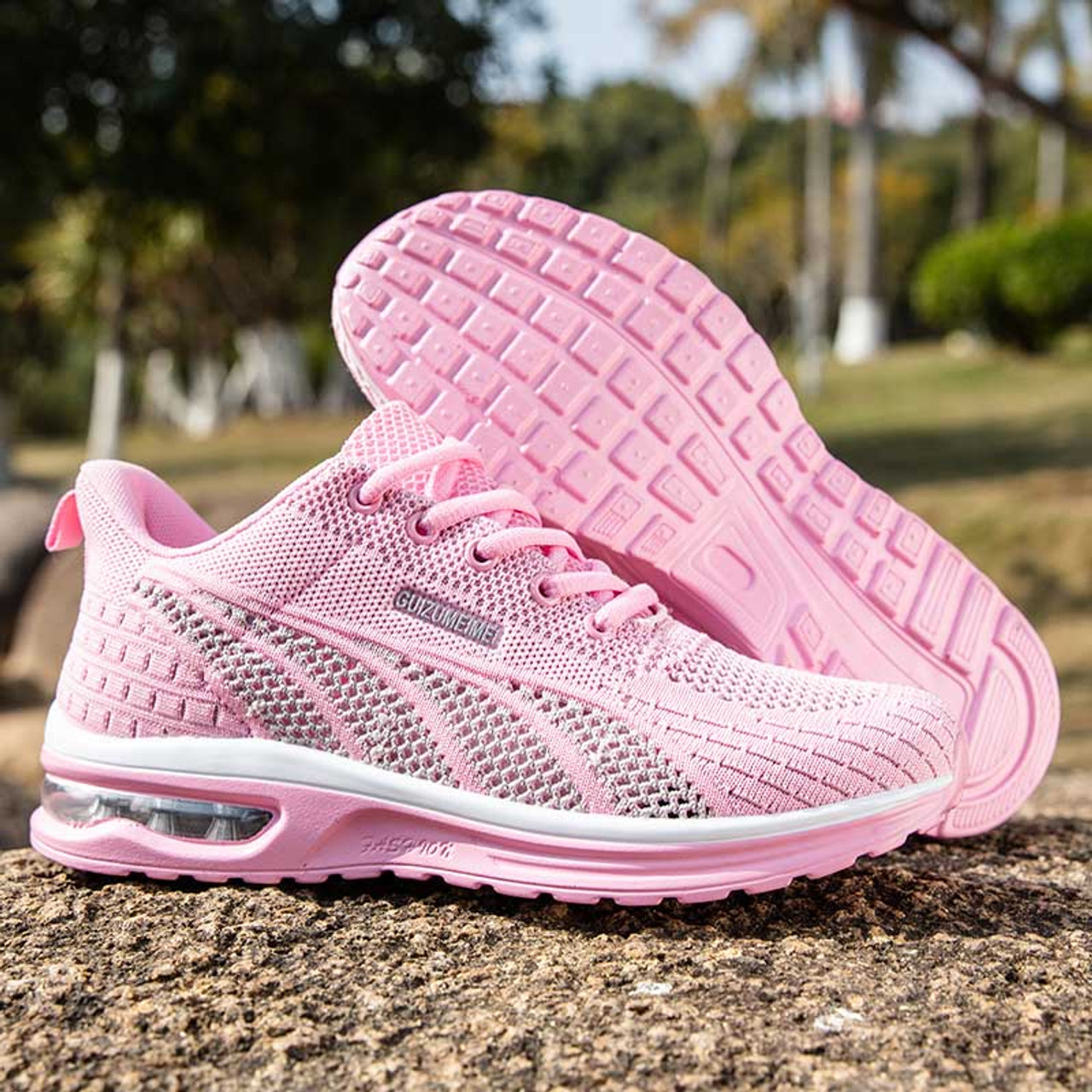 Pink texture pattern logo print shoe sneaker | Womens sneakers shoes ...