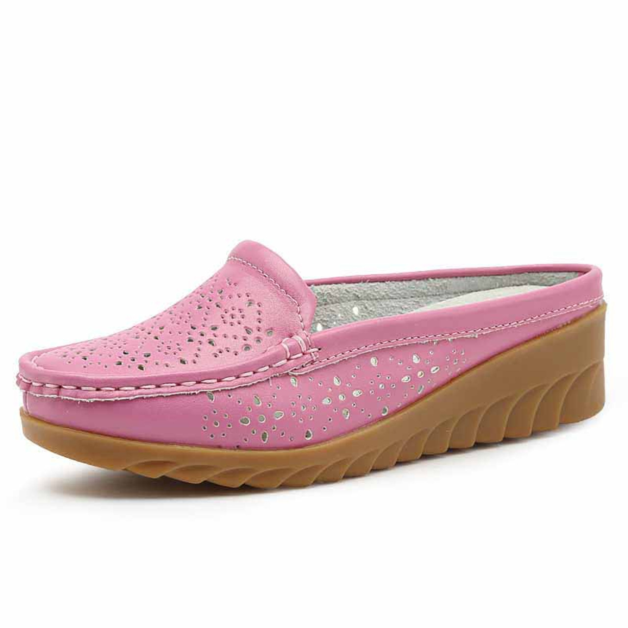 pink loafers womens uk