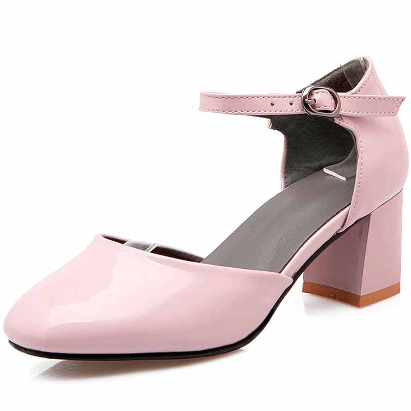 pink leather court shoes