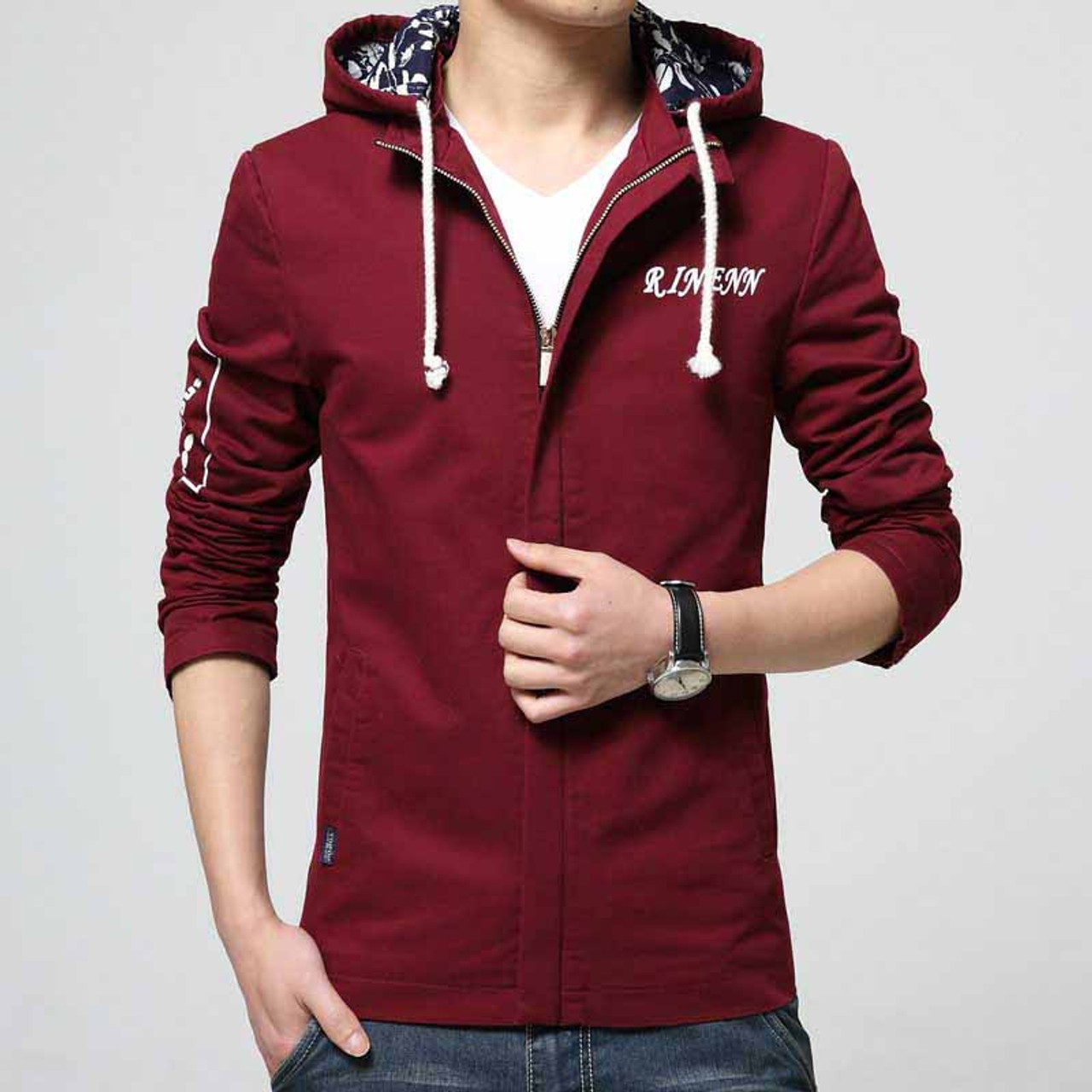 zip up fluffy hoodie