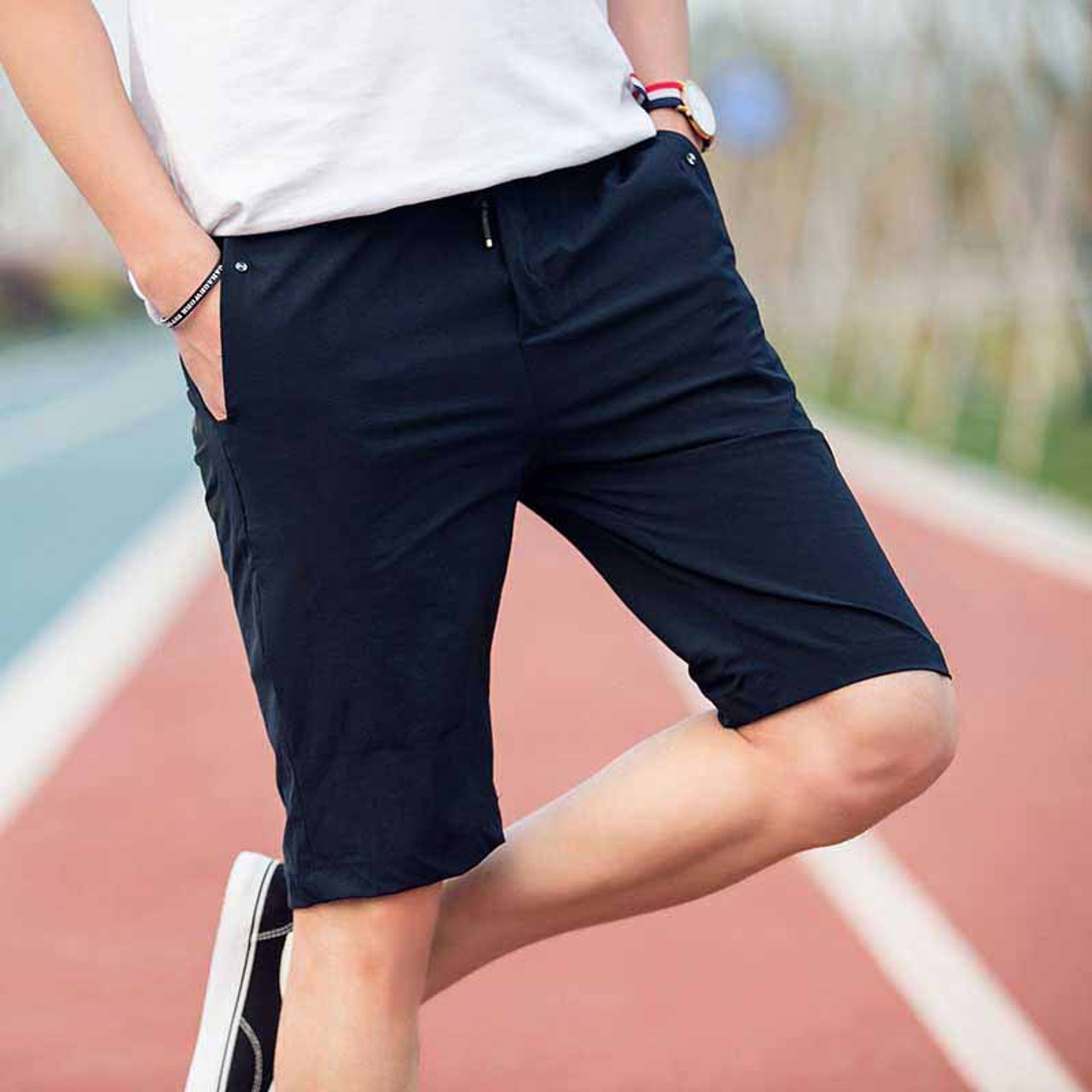 Trendy Short Pant For Men-Navy Blue