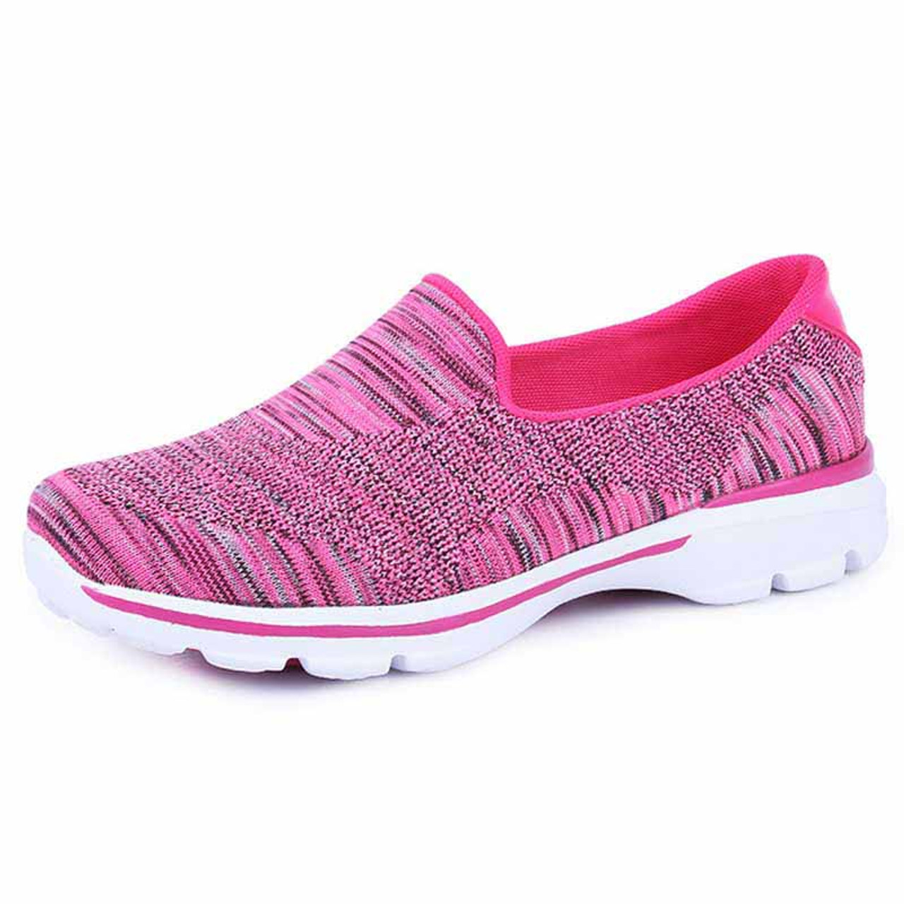 red slip on sneakers womens