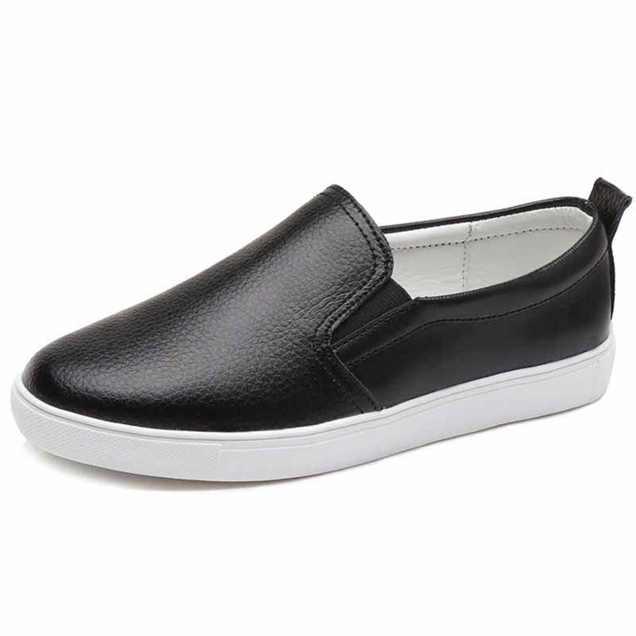 plain black sneakers womens