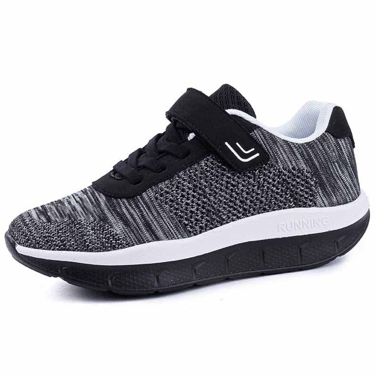 womens black velcro shoes