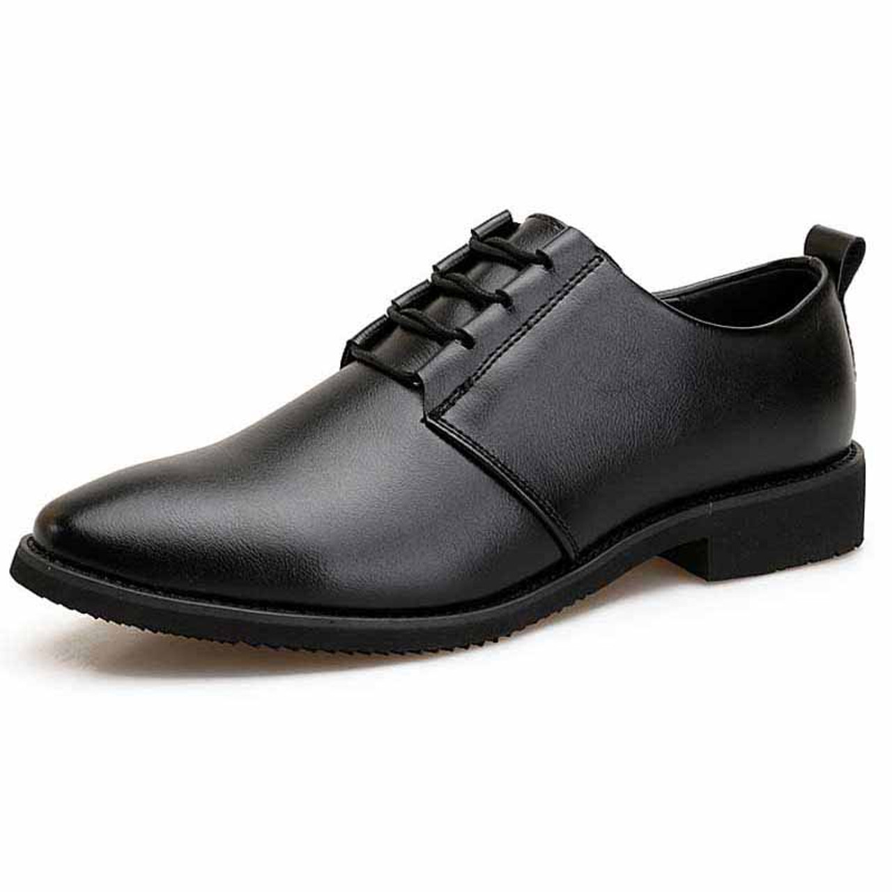 black simple shoes