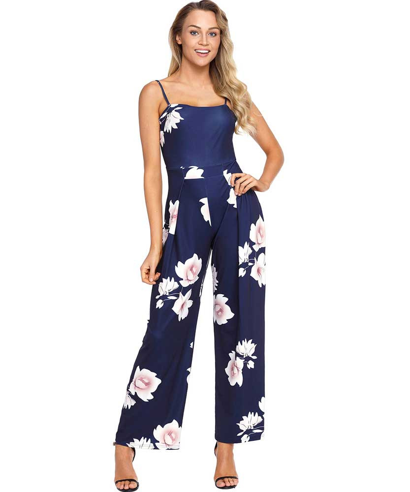wide leg cami jumpsuit