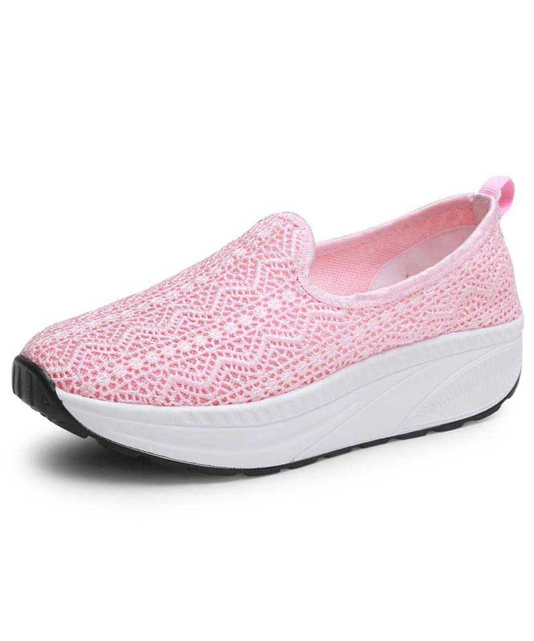 pink slip on shoes