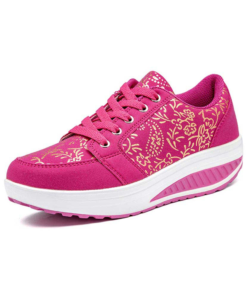 nike floral platform