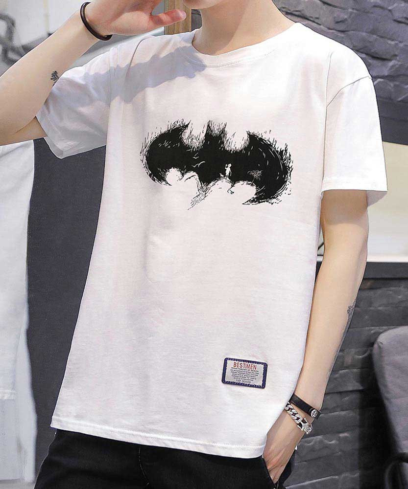 bat pattern shirt