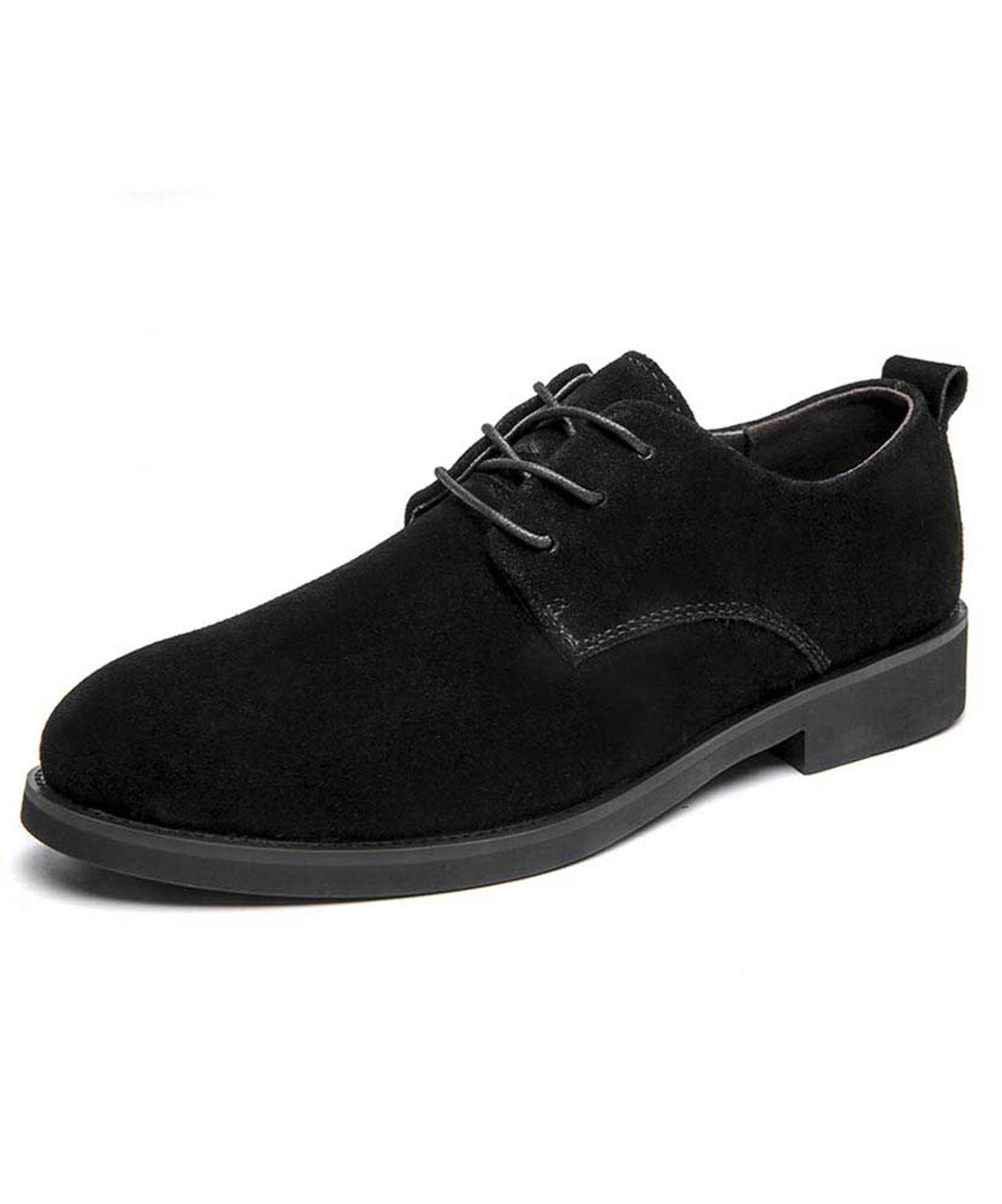 black suede casual shoes mens