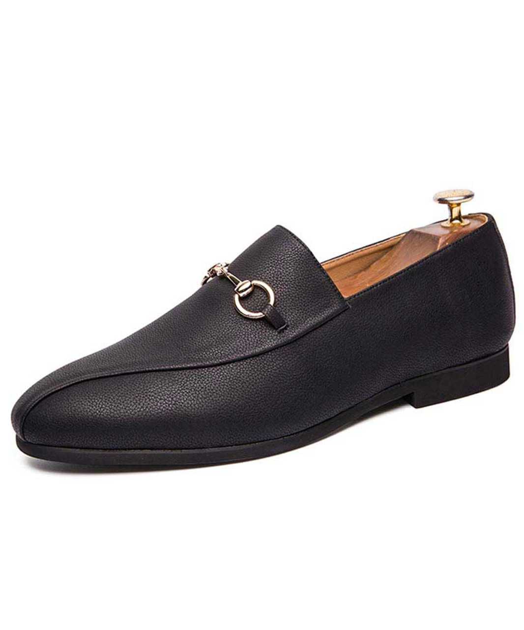 all black mens dress shoes