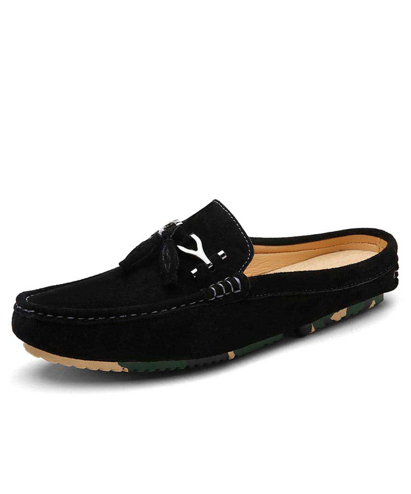 black casual loafers for men