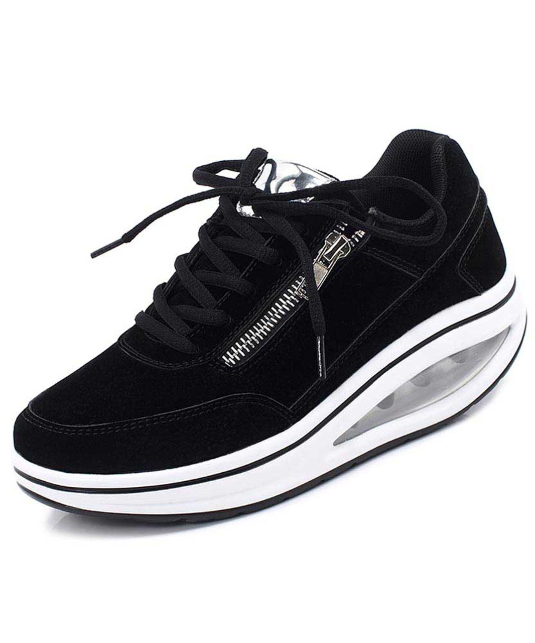 black rocker shoes