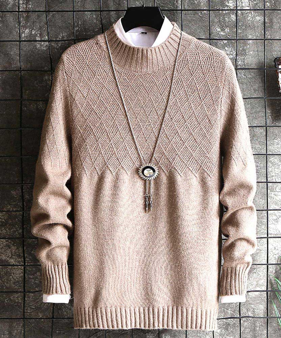 plain pullover sweater