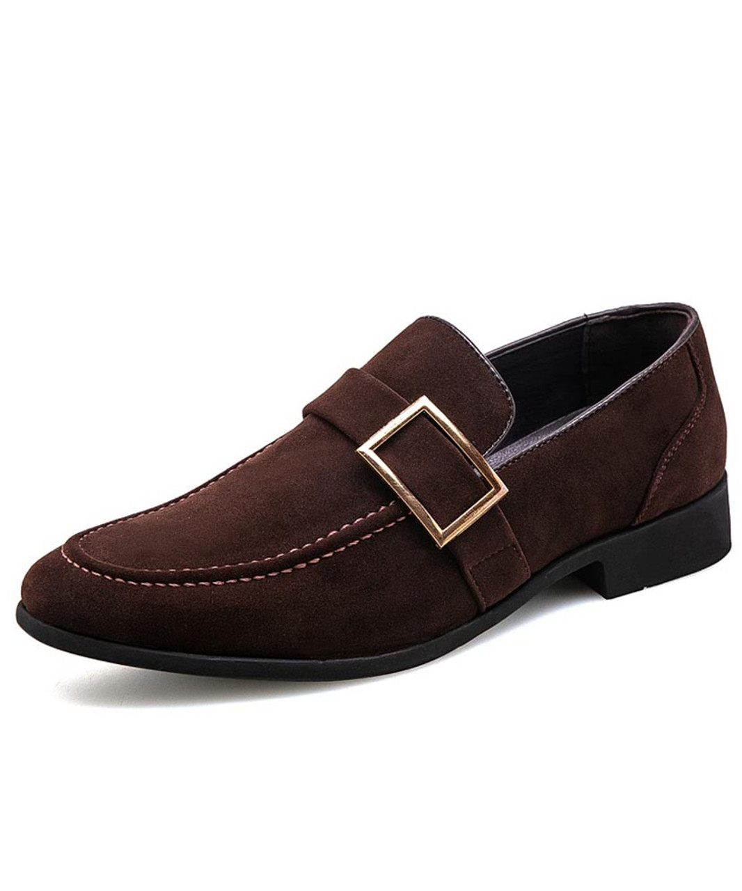 mens suede slip on dress shoes