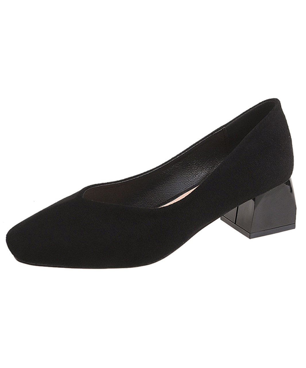 womens black dress shoes low heel