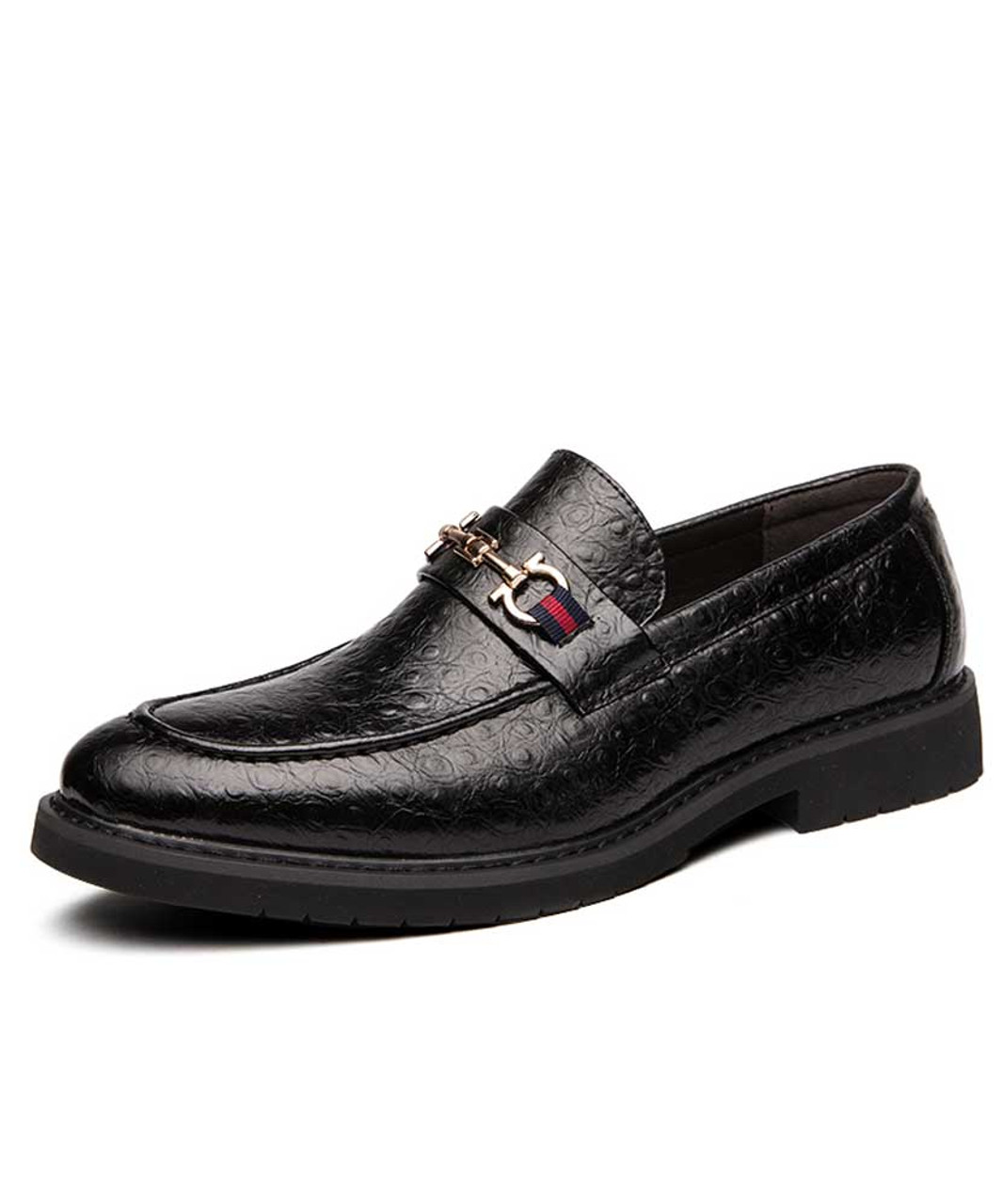 Black buckle dress shoes Clearance