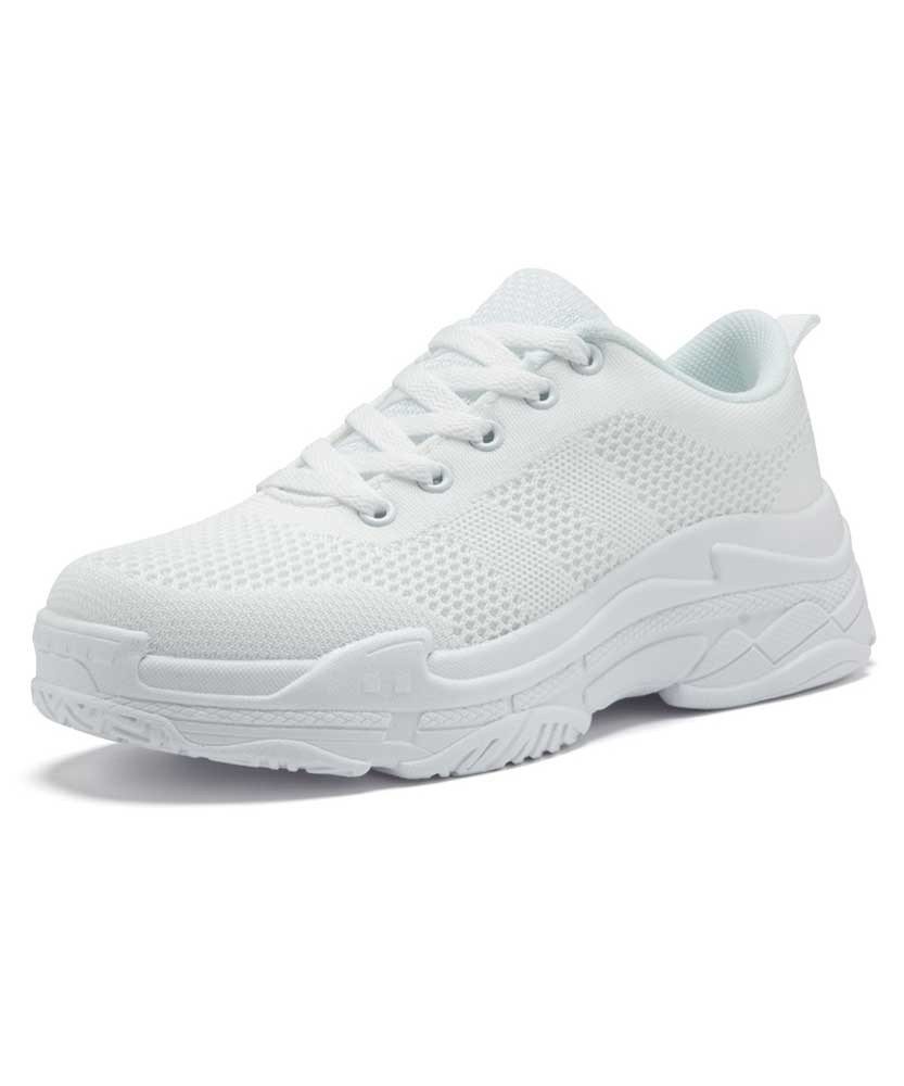 white mesh sneakers womens