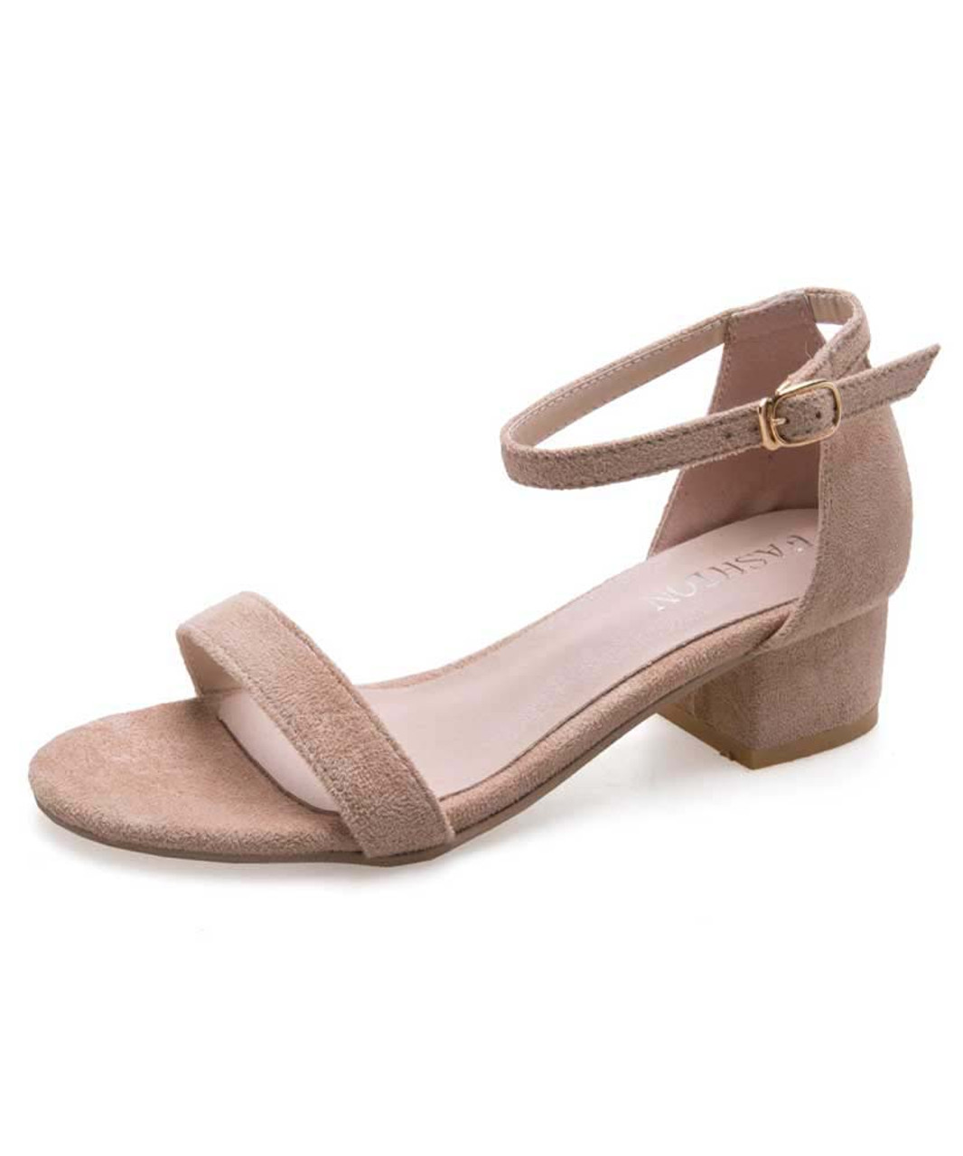 Fashion And Versatile Ankle Strap Low Heel Sandals | Mysoft – MYSOFT