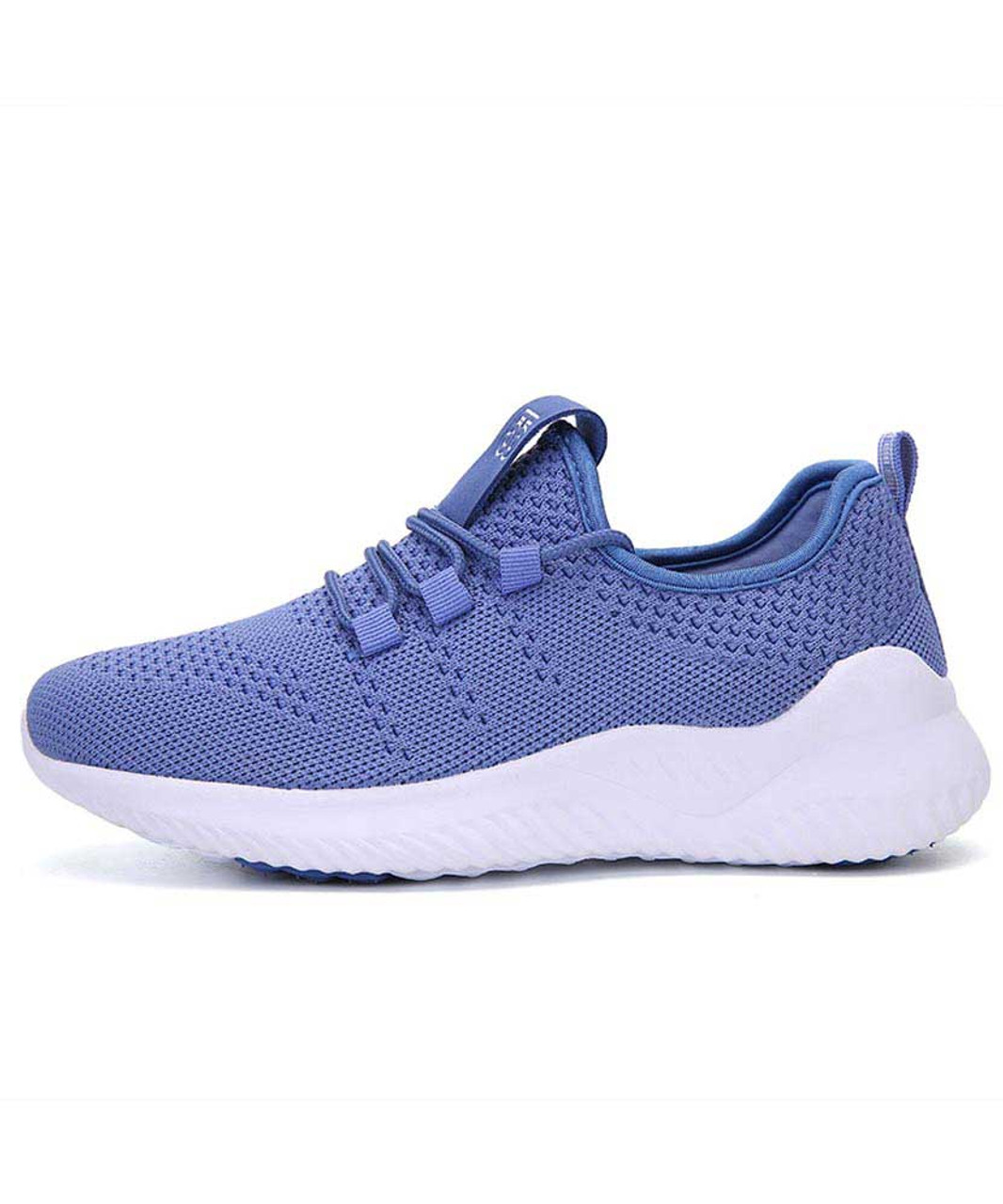 Blue number 55 print flyknit casual shoe sneaker | Womens sneakers ...